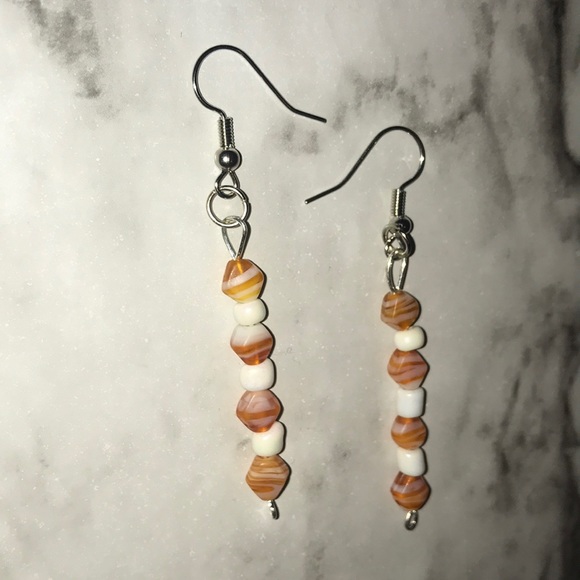 Natural stone earrings - Picture 5 of 6